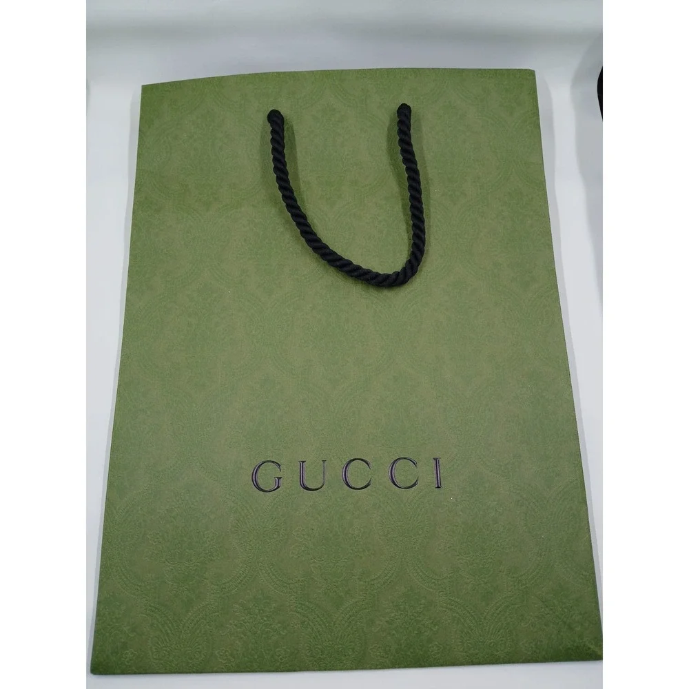 NEW GUCCI Marmont‎ Belt Double G Shiny Buckle Size 75 Black Leather Authentic